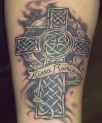 Celtic Knot Cross Tattoo